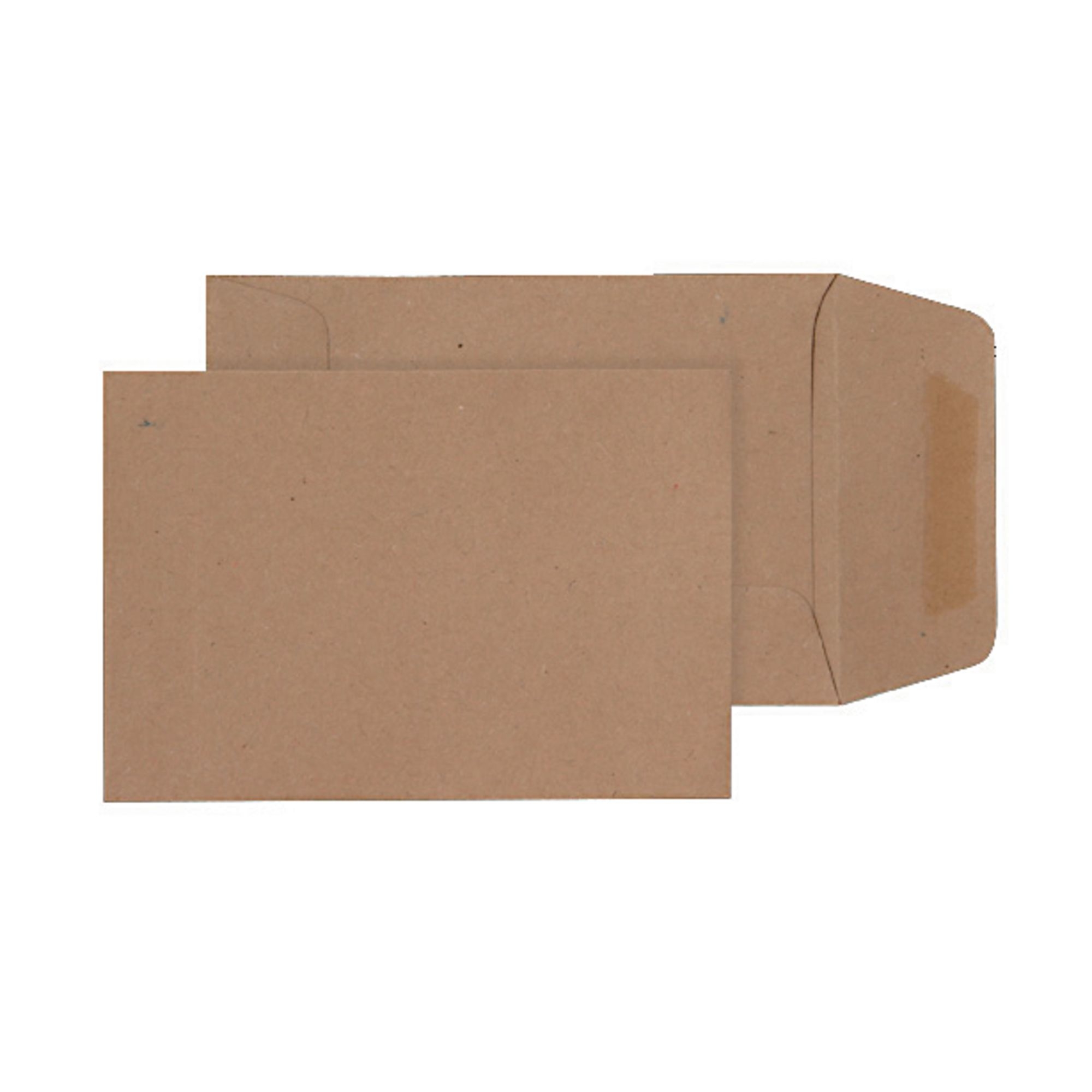 Manilla Gummed Flap Envelopes - Box of 1000